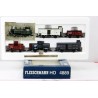 Fleischmann HO art. 4889 set locomotiva vapore + carri merce