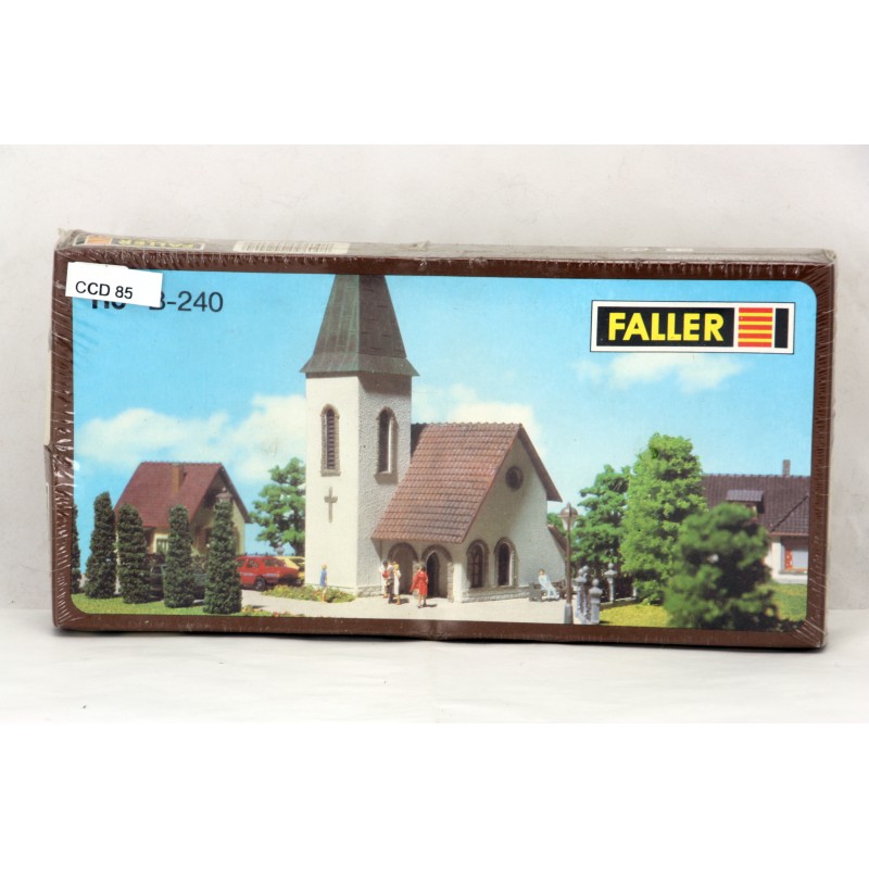 Faller 240 HO edifici/chiesa rurale  per modellismo ferroviario ccd)85