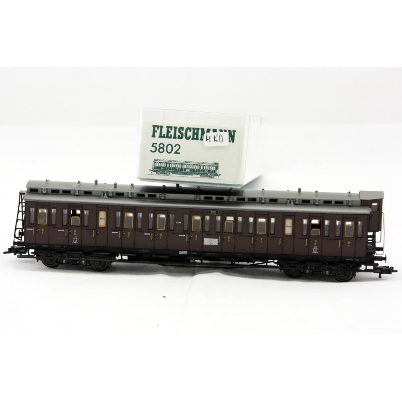 Fleischmann ho 5802 carrozza passeggeri hkd+mss