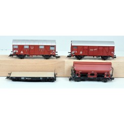 ROCO 44079 ho set carri merci DB (JUB)