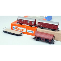 ROCO 44079 ho set carri merci DB (JUB)