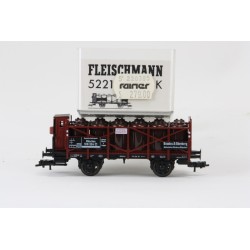 Fleischmann 5221 Ho carro merci con macchine car)