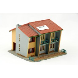 Faller 222 HO edifici/schiera/bifamilari per modellismo ferroviario casa(we3)4