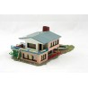 Faller 523 Ho edifici/villa con piscina/unifamiliari  per modellismo ferroviario casa(we5)6