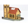 Faller 238 HO edifici/chiesa/campagna per modellismo ferroviario (mcm)64