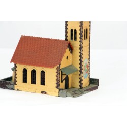 Faller 238 HO edifici/chiesa/campagna per modellismo ferroviario (mcm)64