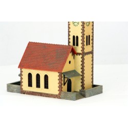 Faller 238 HO edifici/chiesa/campagna per modellismo (ava)22